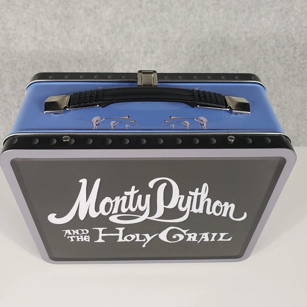 Monty Python and the Holy Grail Tin Lunch Box None Shall Pass Black Knight Metal